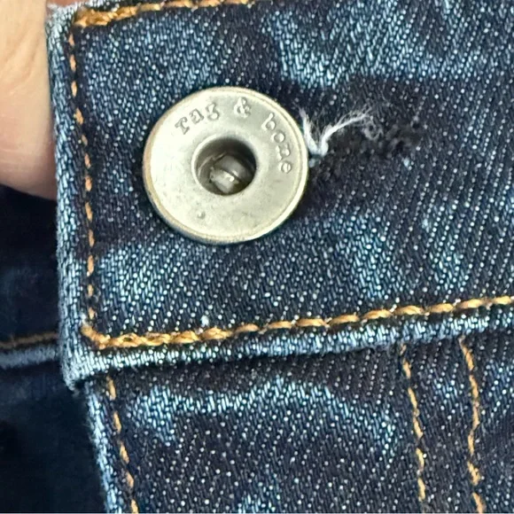 Rag & Bone Indigo Denim Jeans US size 14 - Picture 10 of 16